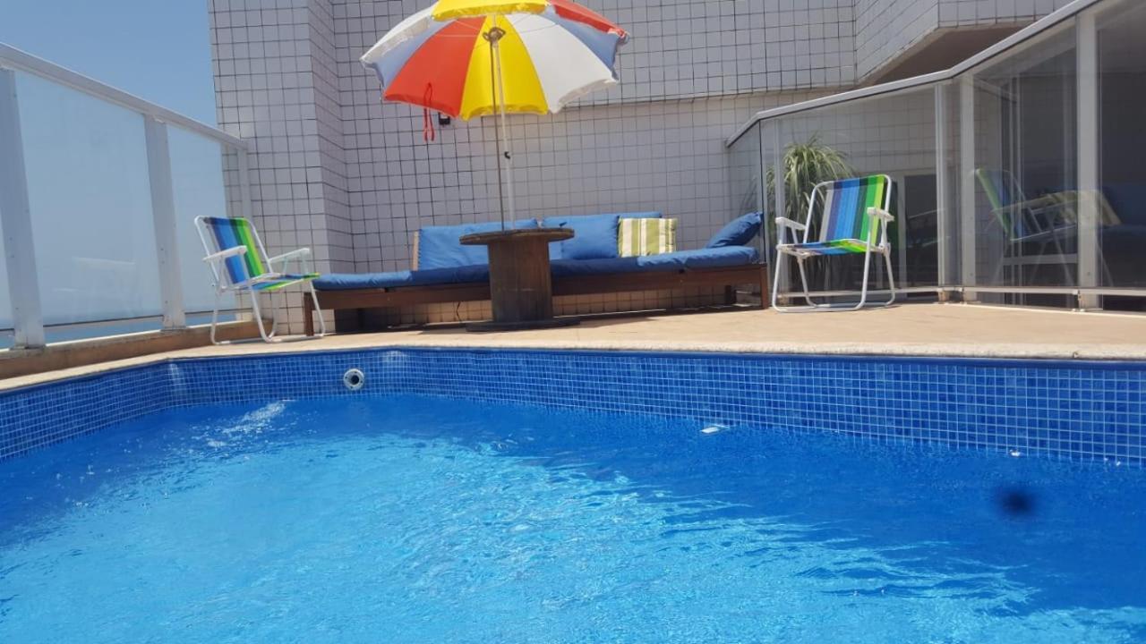 Cobertura Com Piscina E Churrasqueira Mongagua Sp Apartment Exterior foto